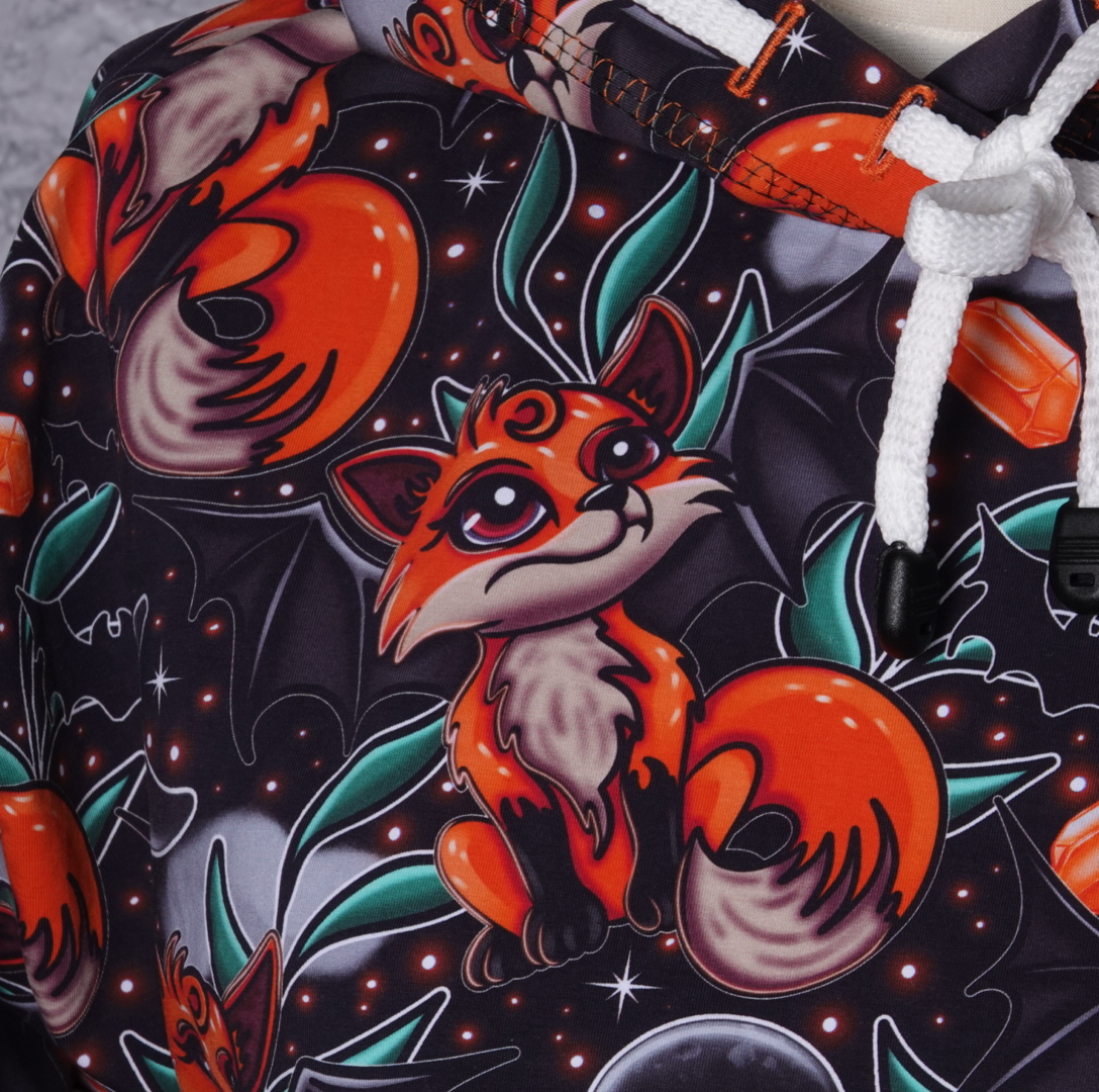 Detail closeup fox