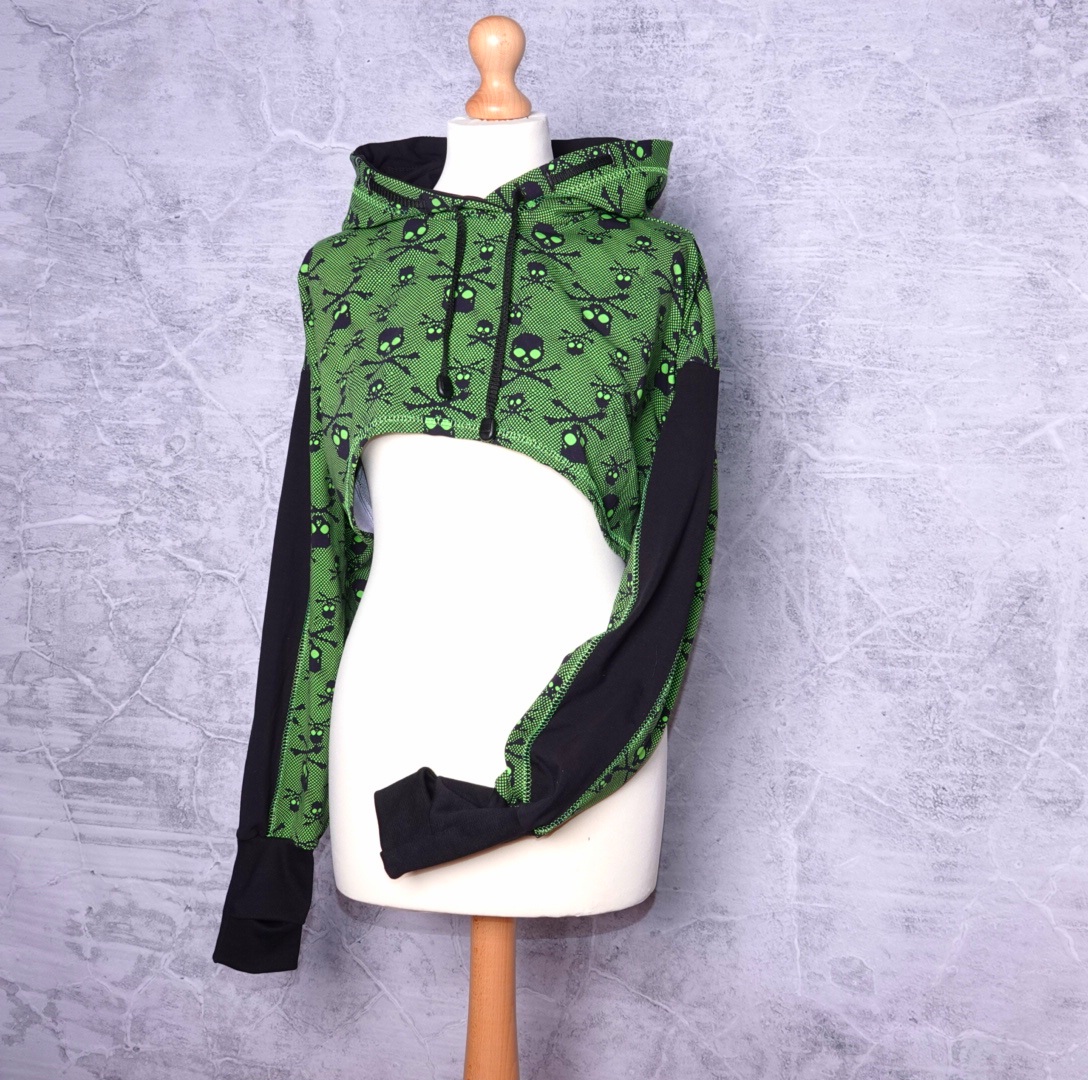 RSD honeytop M green skull lace